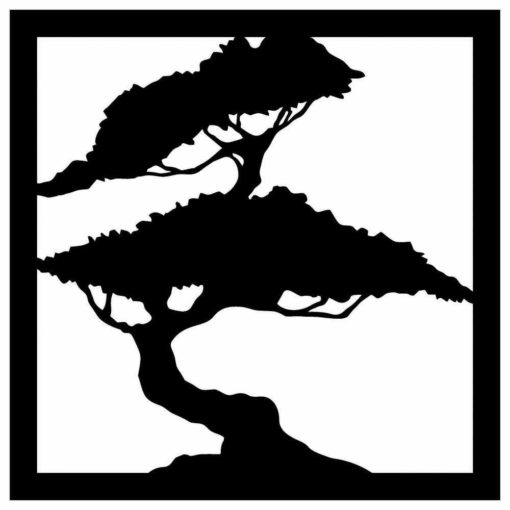 Obraz Drzewo Bonsai kwadrat