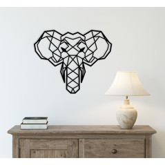 Obraz geometryczny Słoń
