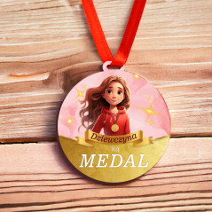 Medal dla dziewczyny - prezent na Dzień Kobiet